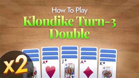 double klondike solitaire turn 3|Double Klondike (Turn Three) Solitaire .